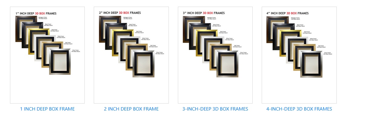 Shadow Box Frames Wholesale UK